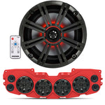 JL/JLU/JT Jeep American SoundBar "KICKER" Kit JL Package American SoundBar Red No Amplifier No High/Low Converter