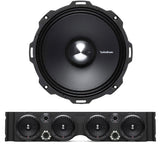 TJ American SoundBar "Rockford Fosgate" Kit TJ Package American SoundBar Black No Amplifier No Lights
