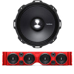 TJ American SoundBar "Rockford Fosgate" Kit TJ Package American SoundBar Red No Amplifier No Lights