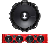 TJ American SoundBar "Rockford Fosgate" Kit TJ Package American SoundBar Red No Amplifier No Lights