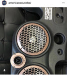 American SoundBar 8" Mesh Speaker Grills | Set of 4 Speaker Grills American SoundBar   