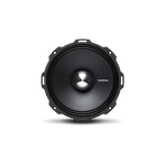 Front view of a single Rockford Fosgate speaker from the JK/JKU Rockford Fosgate Kit.