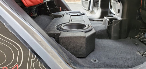 Jeep jk under seat sub box outlet