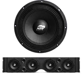 TJ American SoundBar "ASB Audio" Kit TJ Package American SoundBar Black No Amplifier No Lights